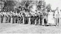 group of men in army uniforms lined up