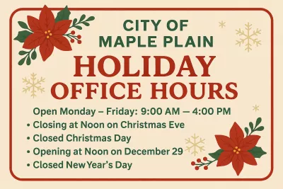 Holiday Hours