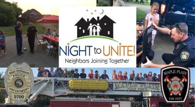 Night to Unite collage