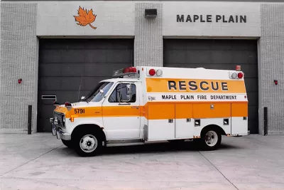 Old Rescue Truck
