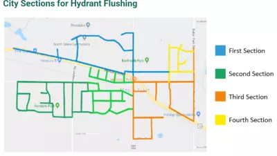 Hydrant Flushing map
